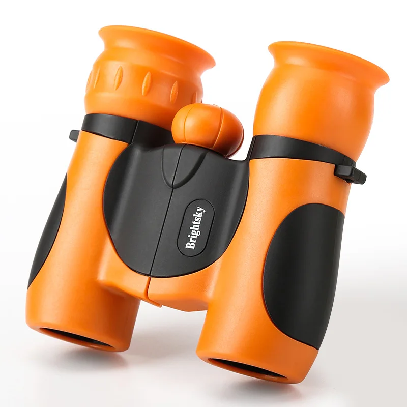 

8x21 Compact Zoom Children Binoculars Long Range Folding HD Powerful Mini Telescope Optics Hunting Sports Black Kids Telescope