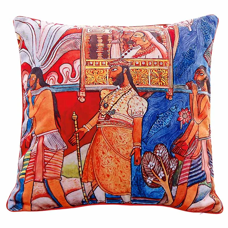 Royal Europe New Design High-grade 45x45cm Luxury Cushion Case Squire Shape Decorative Sofa Velvet Throw Pillow Seat Chair | Дом и сад