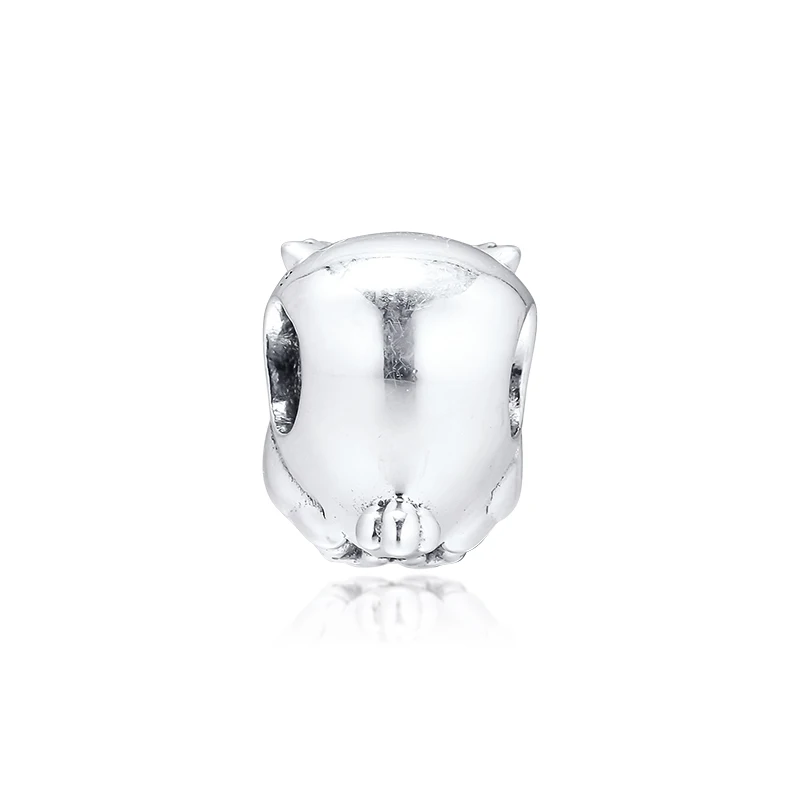 Оригинальные серебряные бусины 925 пробы амулеты подходят Pandora Браслеты