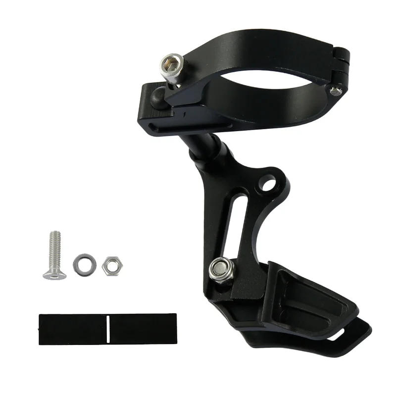 

Bicycle Aluminum Alloy Single-disc Chain Guide Protector Mountain Road Bike Hollow-design Bicycles Chains Parts Bike Accessories