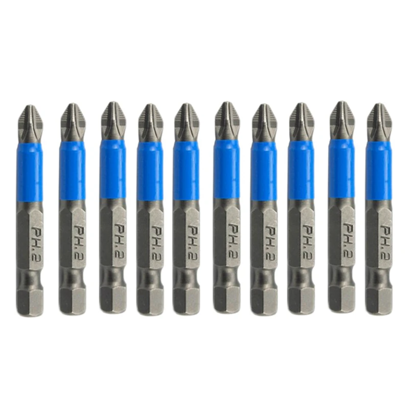 7 Pcs Drill Bit Set With Storage Case & 10 Magnetic Hex Anti Slip Phillips Screw Head Screwdriver Bits | Инструменты