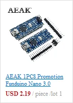 AEAK 1 шт. MT3608 2A Max DC-DC Повышающий Модуль питания усилитель мощности 3-5 в до 5 В/9 В/12 В/24 В