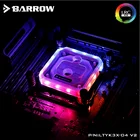 Водяные блоки Barrow LTYK3X-04-V2, для процессора Intel Lga2011 X99X299, LRC RGB v2 акриловый блок водяного охлаждения микроводного канала