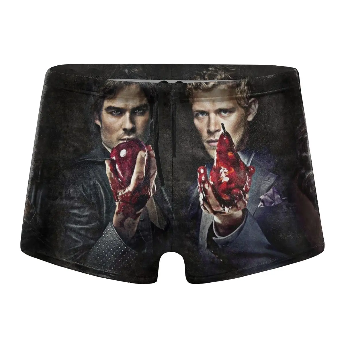 

The Vampire Diaries Man's Brand Swimming Briefs Low Waist Swimwear drop With Push-up Sexy Shorts Trunks Boxers Summer Men's Swim