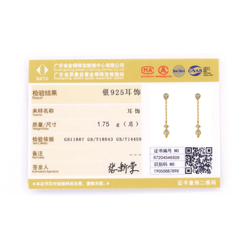 

BOAKO 100% 925 Sterling Silver Stud Earrings For Women Waterdrop Long Chain Earings Fine Jewelry Brincos Piercing pendientes W5