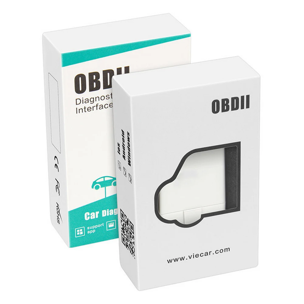 

Viecar ELM 327 V1.5 Bluetooth 4.0 ELM327 OBD2 Scanner PIC18F25K80 for Android/IOS OBD OBD2 Car Diagnostic Auto Tool