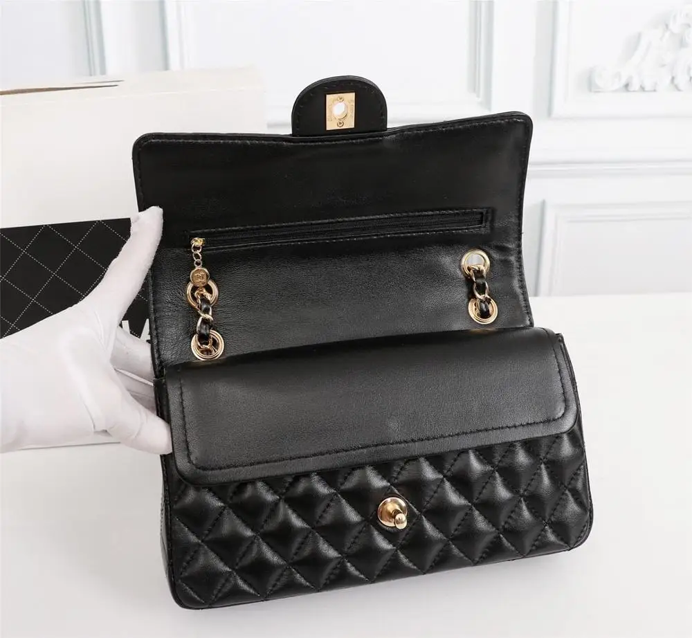 

CF1112 Top Designer Luxury Genuine leather Shoulder Bags Women Caviar Handbag Purse Lady's Crossbody Quilted Flap Square Bag