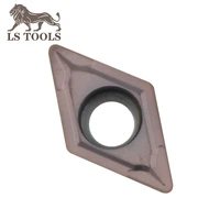 ls tools lathe internal turning tools carbide inserts dcmt11t304 mv dcmt070204 dcmt070208 turning inserts blade for metal steel
