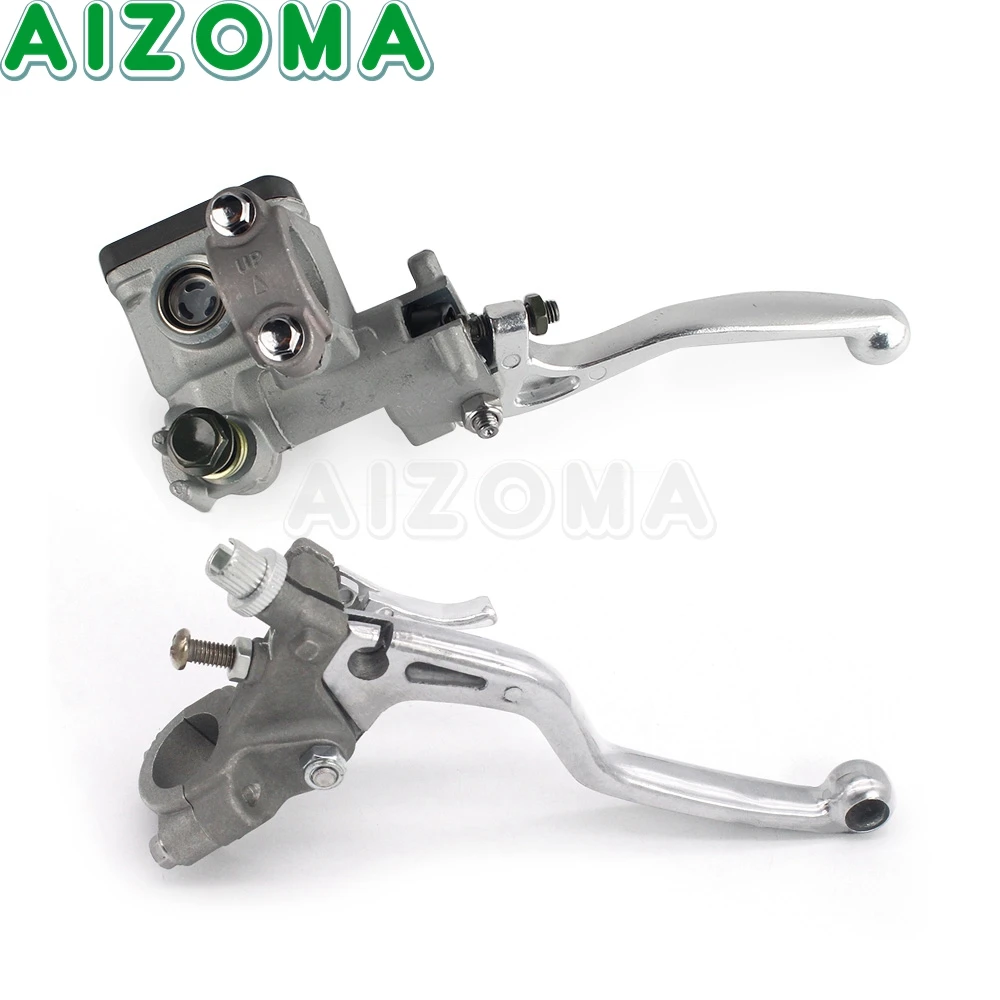 Мотоцикл 22 мм Гидравлический тормозной главный цилиндр окунь рычаги кабель