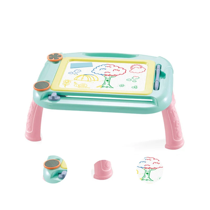 

Kid Reusable Graffiti Painting Boards Magnetic Drawing Board Holder Desk Toy Painting Desk Toys Early Educational Toys Xmas Gift