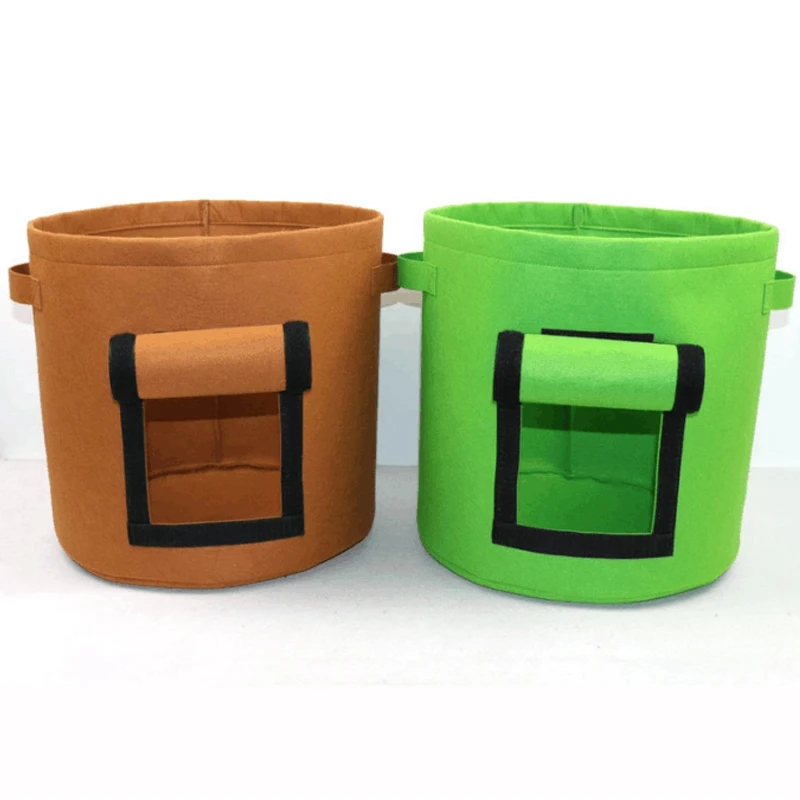 

Felt Planting Bag Plant Bag Non-Woven Potato Planting Barrel Seedling Bag Beauty Planting Bag