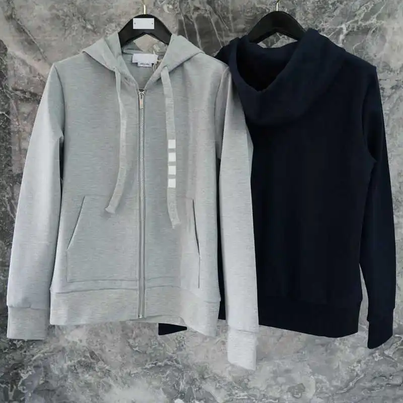 

2021 модный брендовый весенне-осенний кардиган с капюшоном, одежда, хлопковые мужские Толстовки, Толстовки, однотонная повседневная спортивн...