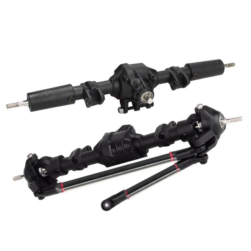 

High quality 1:10 RC Crawler Complete Differential Axle for Axial SCX10 II 90046 90047 RC Car Upgrade Parts