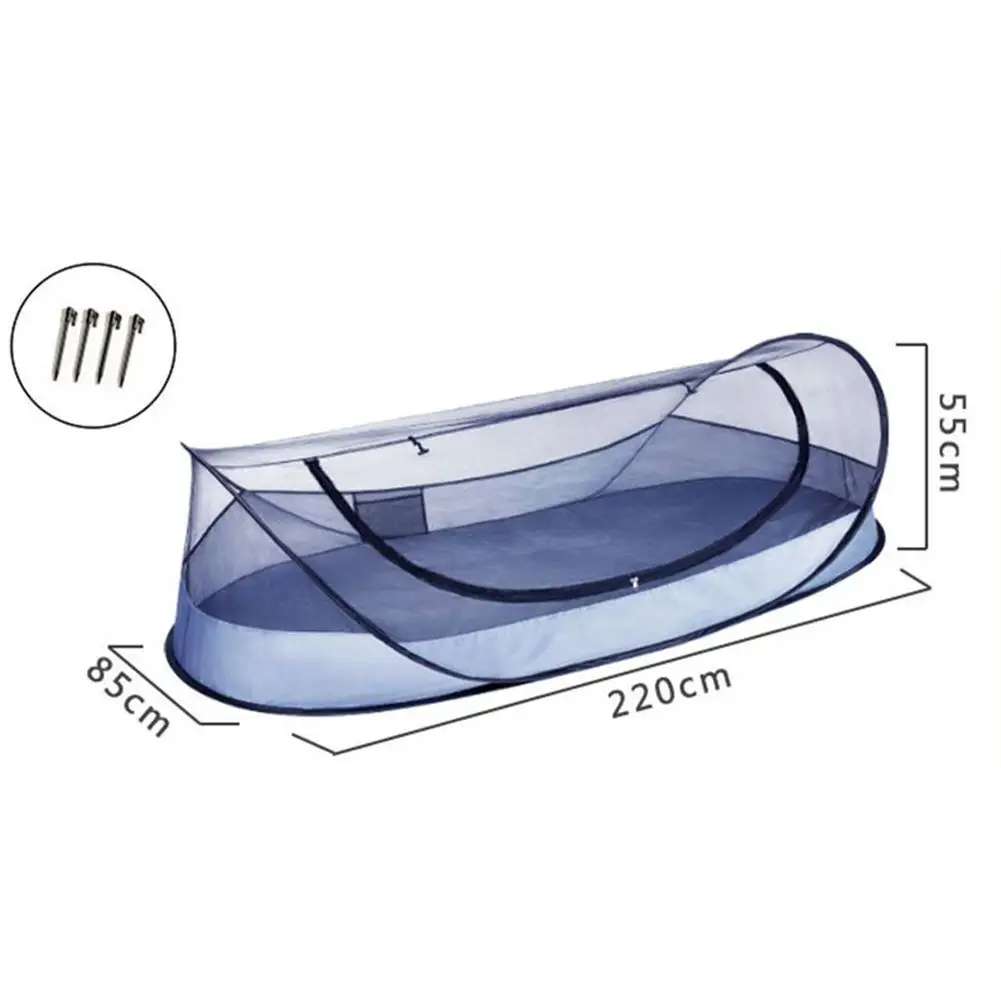 

Ultra-light automatic up camping rest tent, ventilated, outdoor and tent waterproof sleeping shade anti-mosquito I3E0