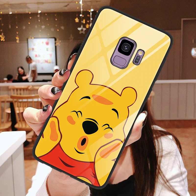 weinixio Закаленное Стекло ТПУ чехол для samsung Galaxy J7 Prime J5 J4 J6 A6 A8 A7 Note 8 9 10 Pro S8 S9 S10 плюс A40 A70 A50 крышка - Цвет: weinixio