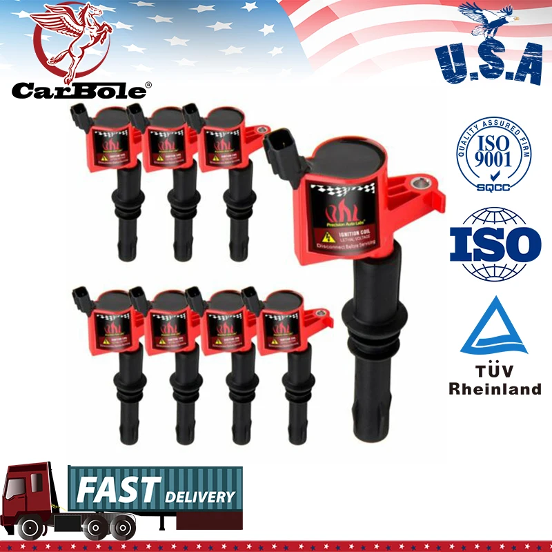 Набор из 8 катушки зажигания DG511 для Ford F150 4 6/5.4L 2004 2005 2006 2007 2008 2009 2010