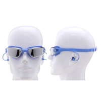 swimming glasses myopia swimming pool and professional waterproof earplug swimming water formula electroplating glasses diving