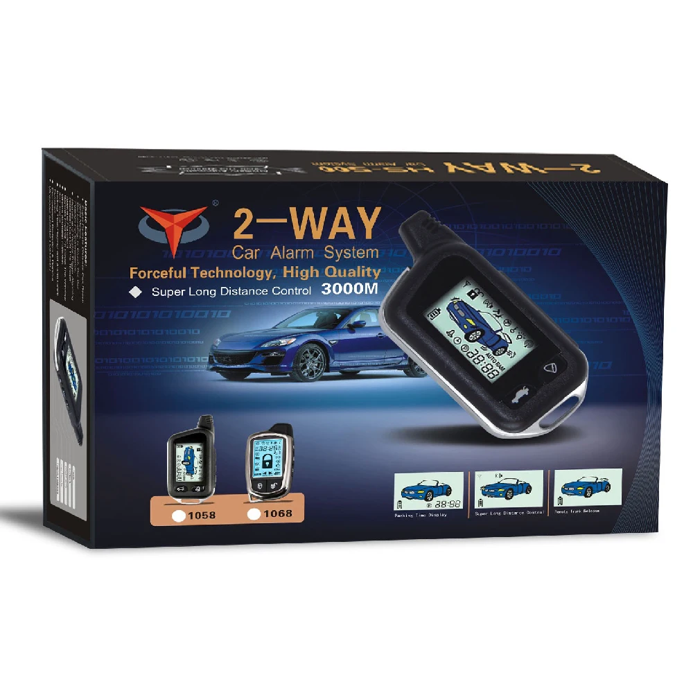 12V общая информация 2 Автомобильный пульт дистанционного управления ЖК дисплей