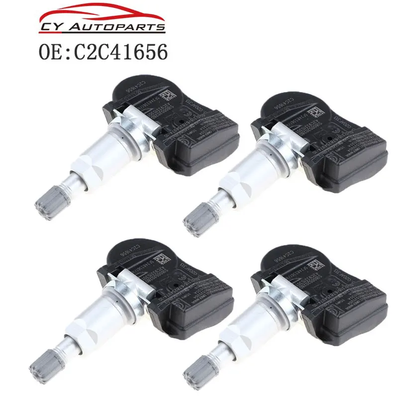 4 шт. Новый TPMS Датчик давления в шинах для Jaguar 04-15 Xf Xfr x-тип Xk Xkr Xj8 Xjr C2C41656 4H231A159CE YB06T1D 315 МГц