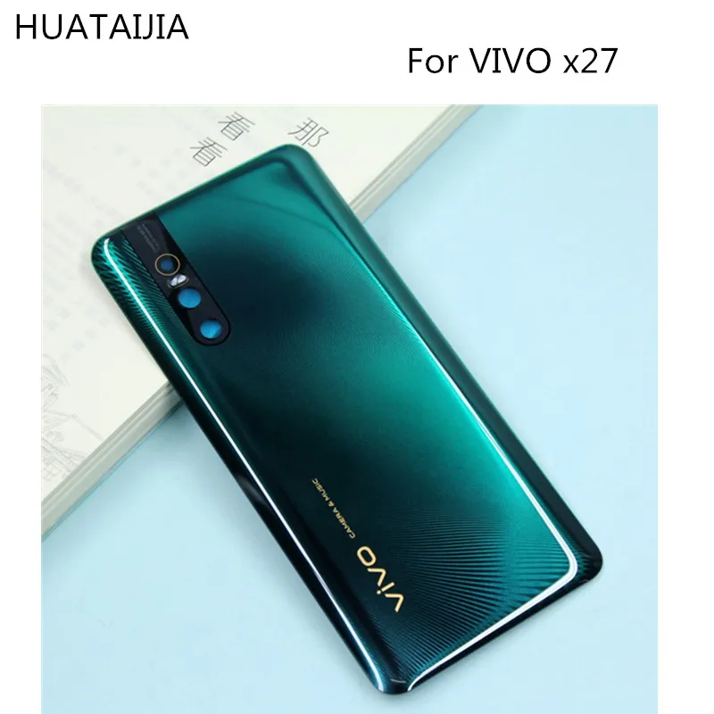 VIVO x27-carcasa trasera de bater&iacute;a, carcasa trasera de cristal original para VIVOx27, V1838A, nueva-4
