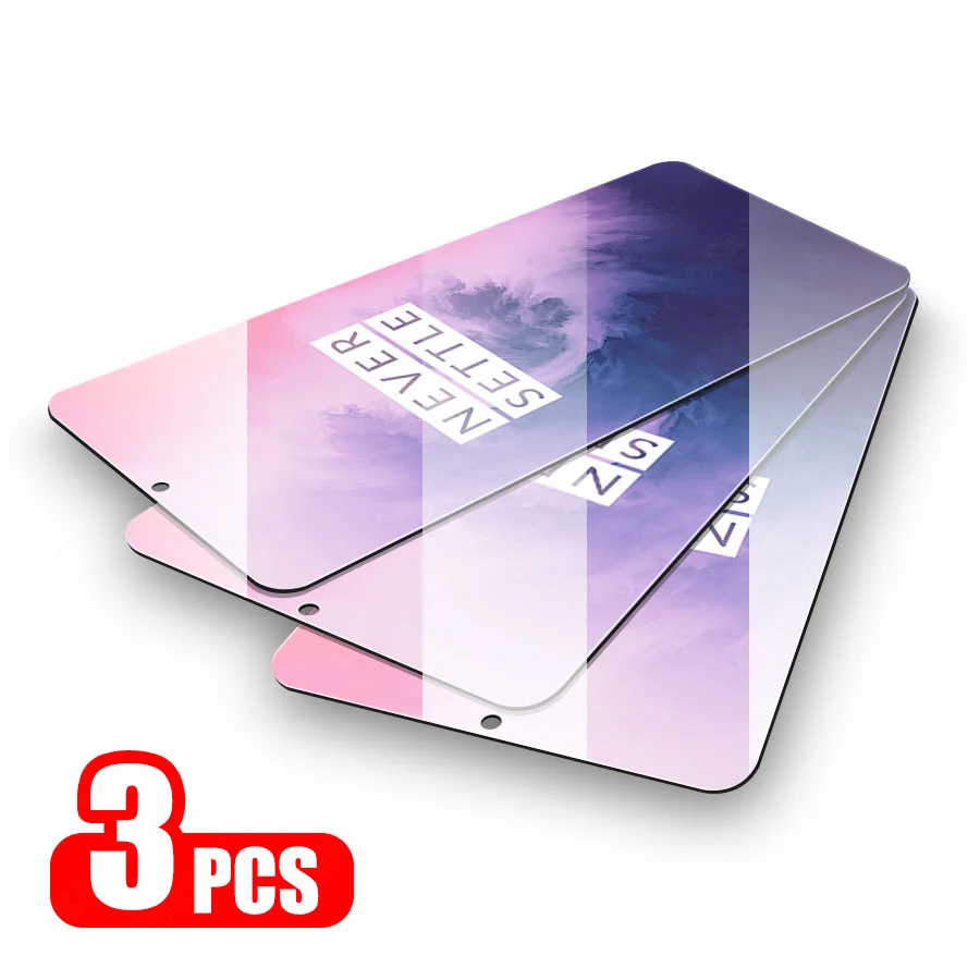 3 шт. 2.5D 9H закаленное стекло для OnePlus 5 5T 6 6T 7 Защитное экрана McLaren защитная