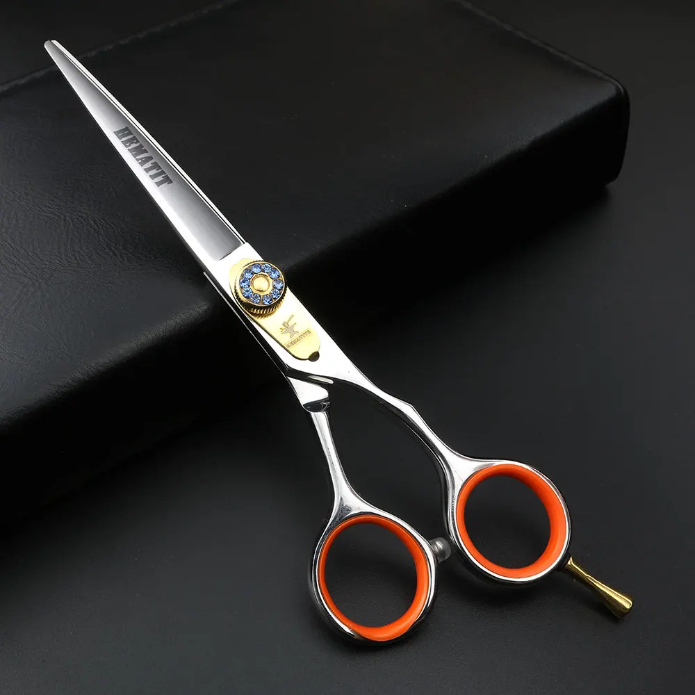 Профессиональные японские 440C ножницы для волос 6 дюймов Парикмахерские резки и