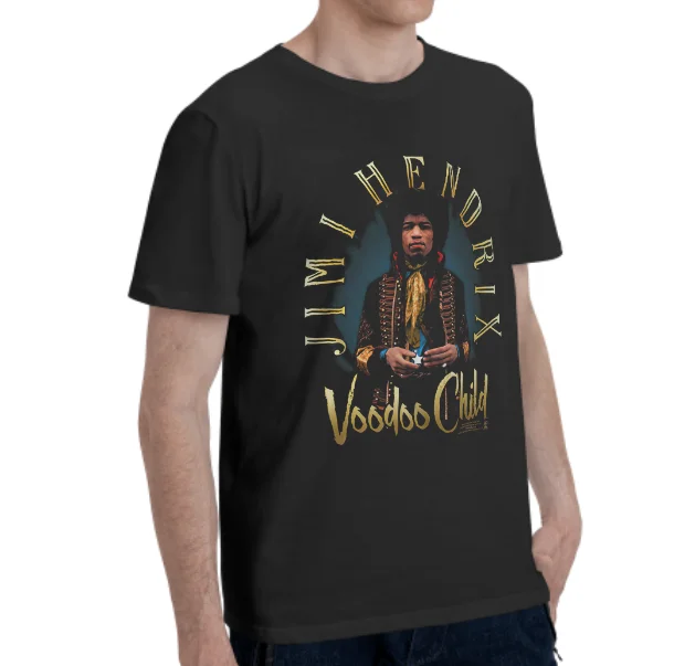 

Jimi Hendrix - Mens Flag Hendrix T-Shirt
