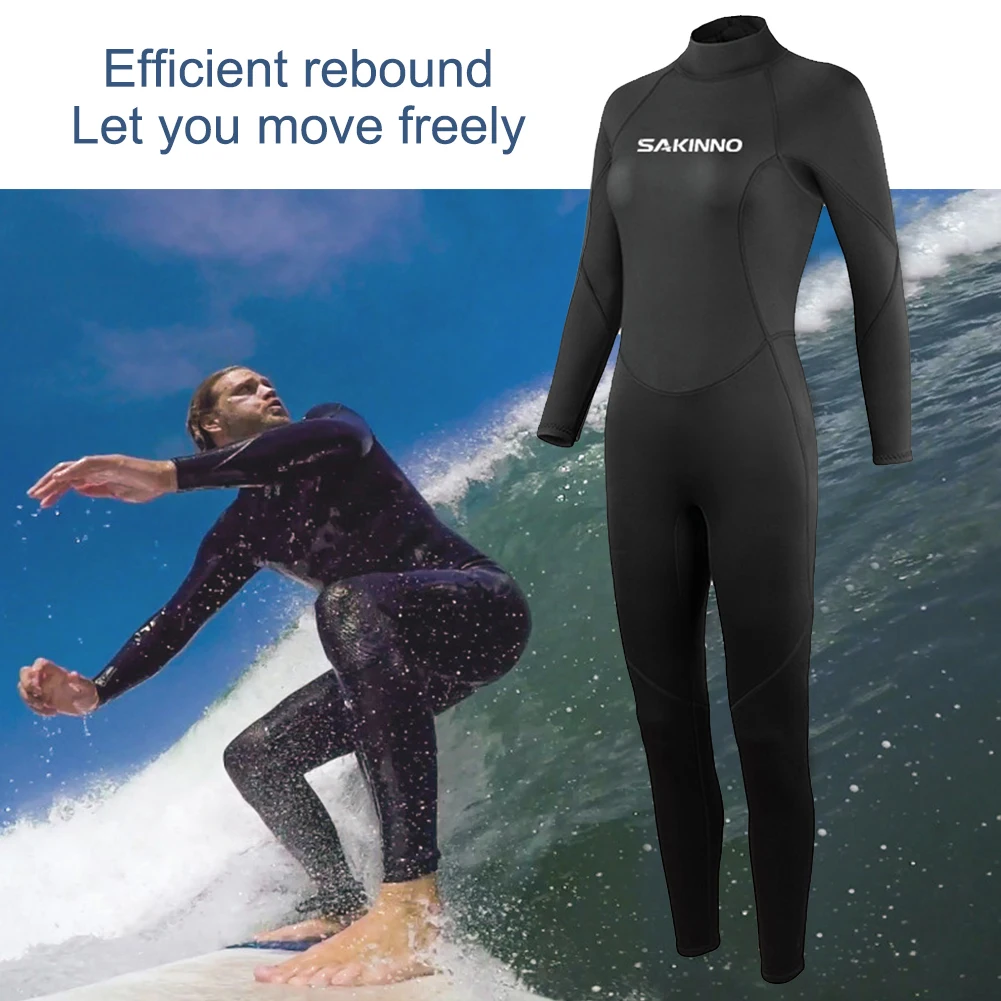 

SAKINNO High Quality 3mm Men Woman Neoprene Wetsuit Surfing Diving Suit Individuality Surf Clothing Full Body Diving Suit Water