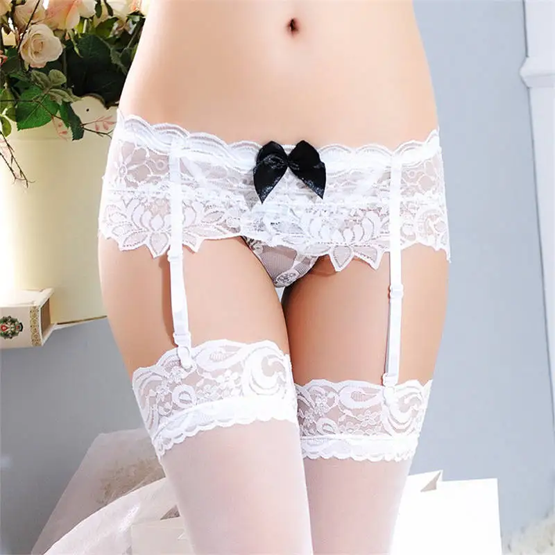 Лидер продаж новые женские сексуальные чулки нижнее белье кружевные до бедра и