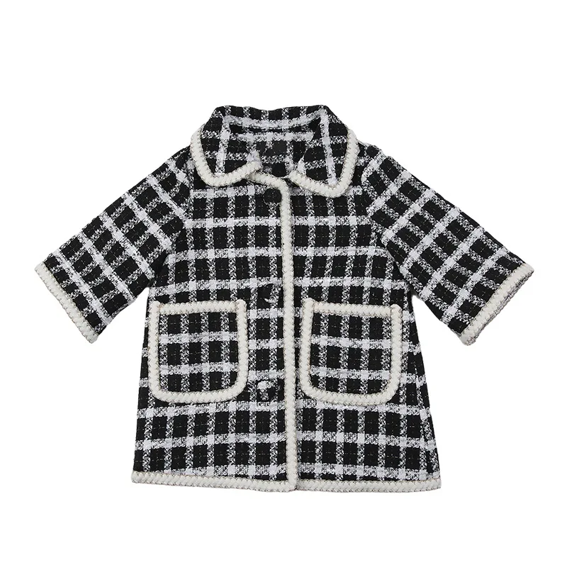 

2020 Children's Clothing Coat Korean Style Autumn and Winter Mid-Length Coat Fashion Baby Kids Winter Coats