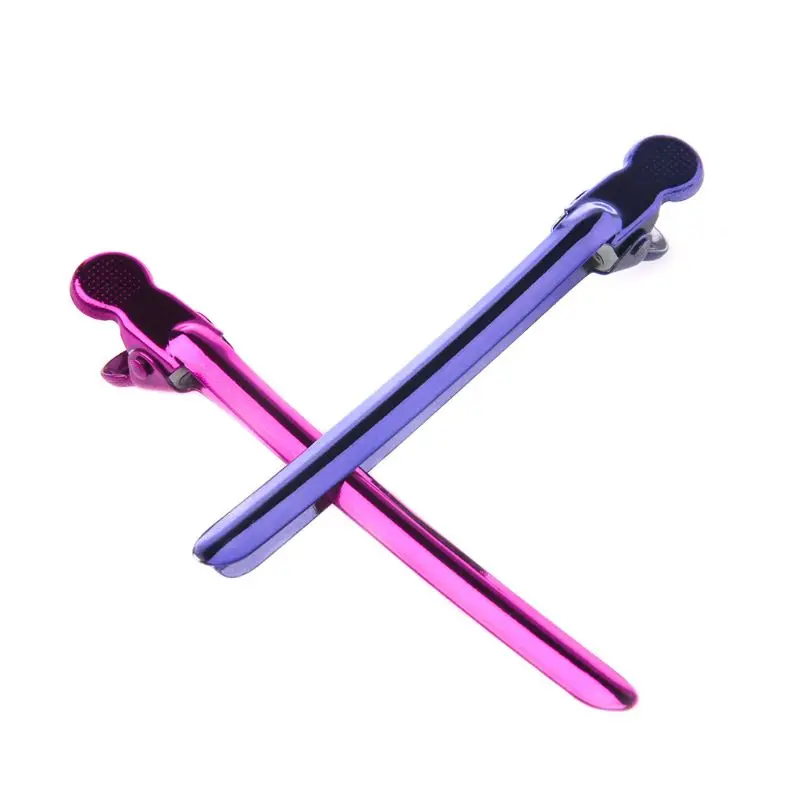 

12Pcs/Set Metal Duck Mouth Hair Clips Hairdressing Salon Clamps Styling Tools