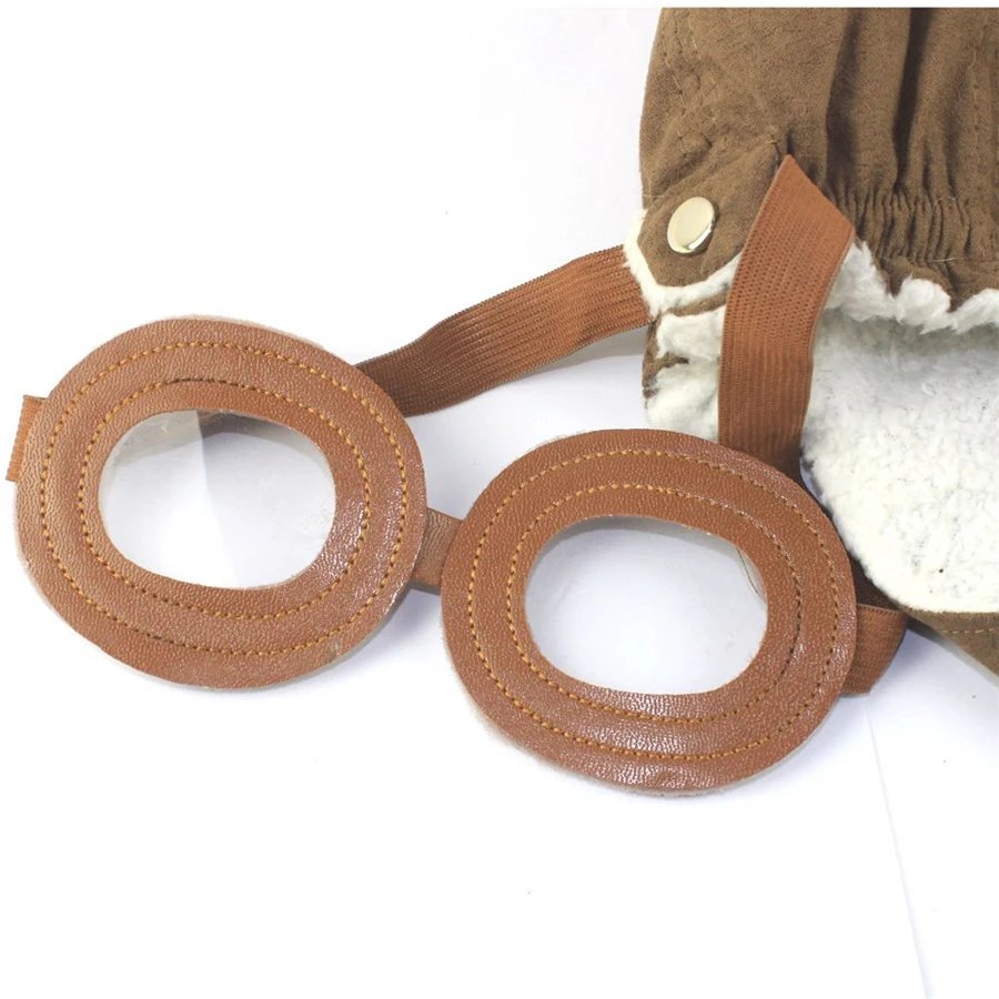 Новые модные шапки детская шапка авиатора наушники шапочки для детей Осень зима