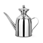 450 мл диспенсер оливкового масла серебро может Нержавеющаясталь чайник для масла, Герметичная Бутылка для кунжутного масла Кухня пылезащитное масло Drizzler горшок