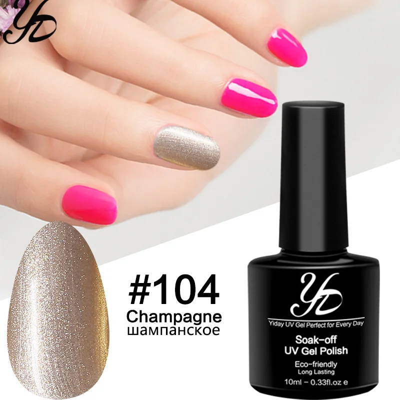 Yiday 1 шт. ярко-розовый розово-красный лак для ногтей УФ-Гель-лак розовый глубокий