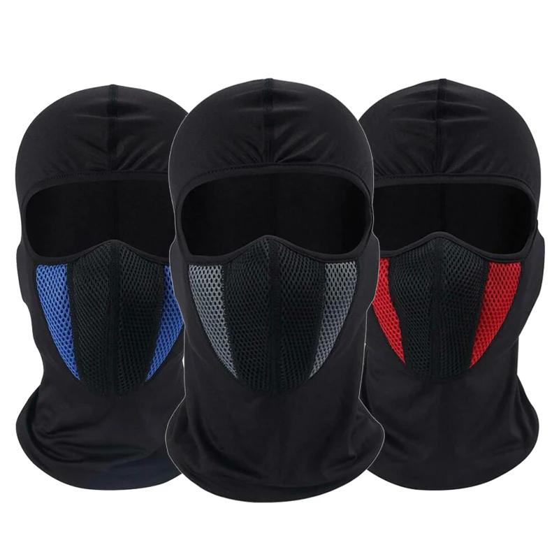 

2023 Men Women Windproof Ski Motorcycle Cycling Hats Cap Ski Snow Riding Helmet Liner Full Face Caps Mask Hood Neck Hat