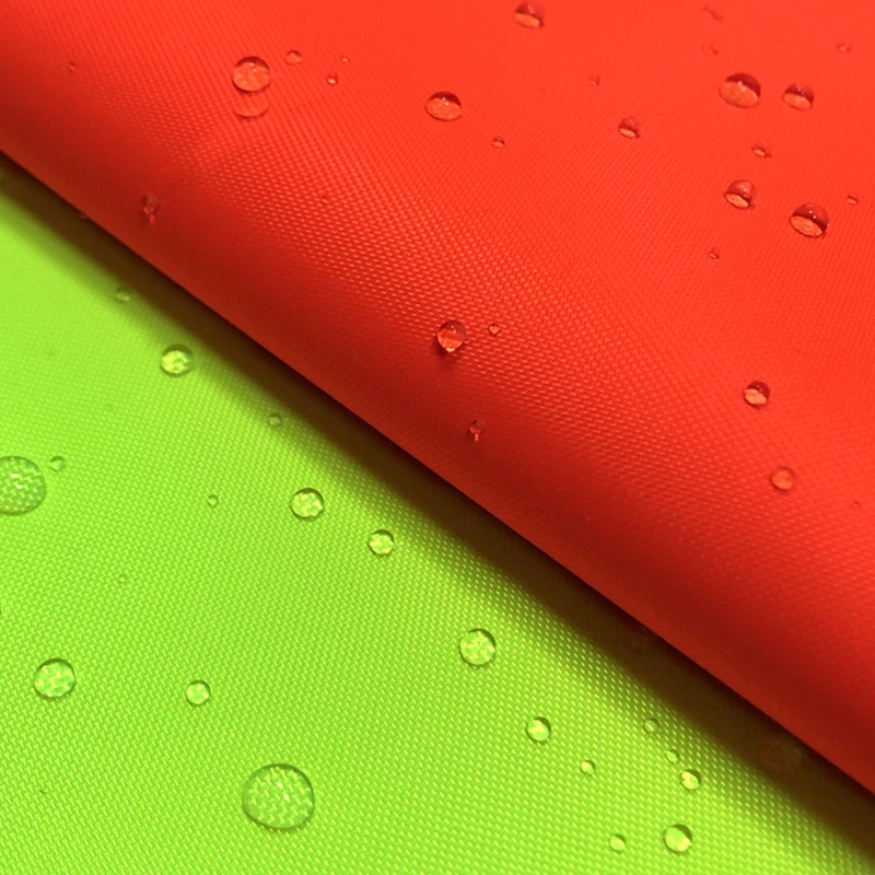 Водонепроницаемая флуоресцентная ткань 100*150 см 300D PU белый клей|fluorescent fabrics|fabric