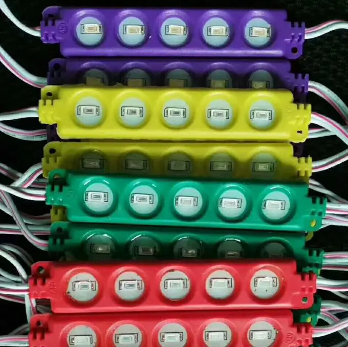 Суперъяркие светодиодные модули 2 5 Вт светодиодов s водонепроницаемые IP65 5730 SMD DC 12