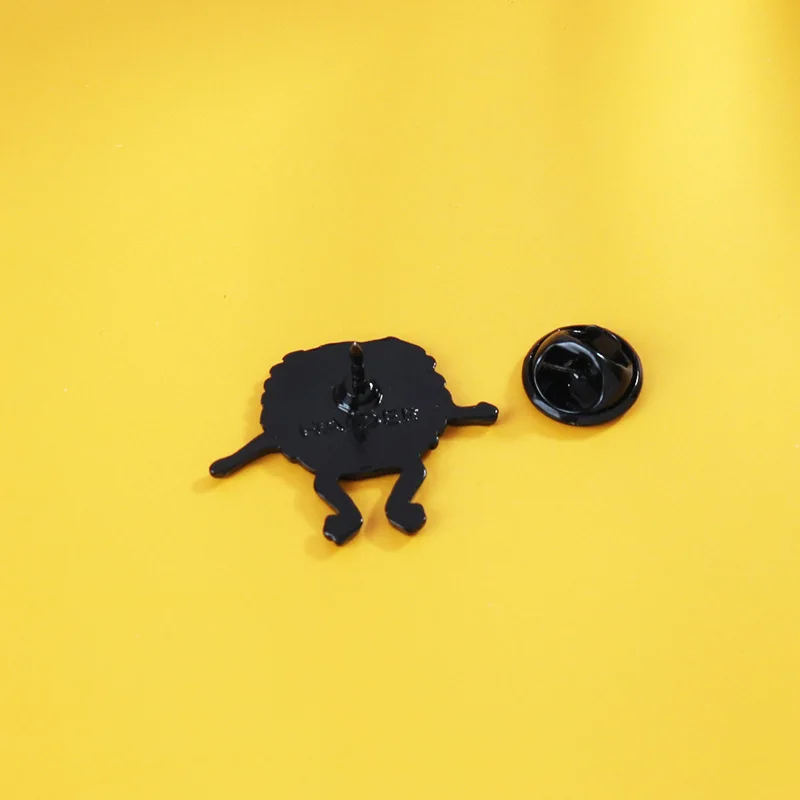 Новинка украшающая эмалированная булавка My Neighbor Totoro Soot Sprite Волшебная пыль с