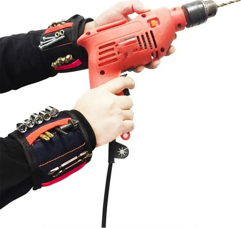 1 шт. прочная Магнитная сумка для наручных часов карманная инструментов ручная