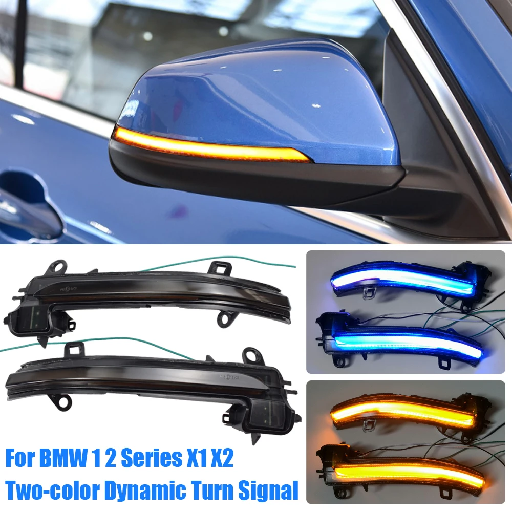 

Flowing Water Blinker Flashing Light LED Dynamic Turn Signal Light For BMW X2 X1 F48 F49 1/2 series F45 F46 F52 Sedan 2016-2018