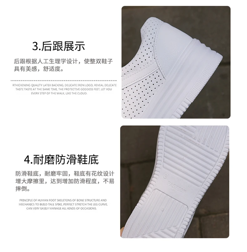 Sapato feminino; женская обувь для тенниса; Tenis Blancos; износостойкая резиновая обувь для бега; женская кожаная обувь на плоской подошве; женская спортивная обувь; 7