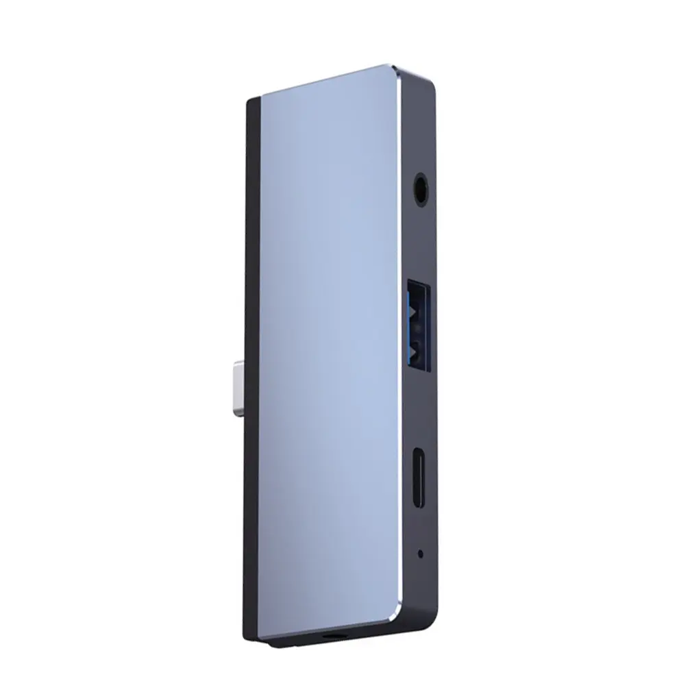 

Hub Magnetic Suction Type C To HDMI-compatible 4 In 1 3.5mm Audio Jacks Support High-speed USB-A Fine Workmanship