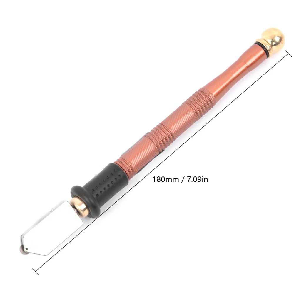 Professional Pen Style Glass Cutter 8mm Tile Cutting Tool with High Hardness Alloy Built-in Oil-guide Core | Инструменты