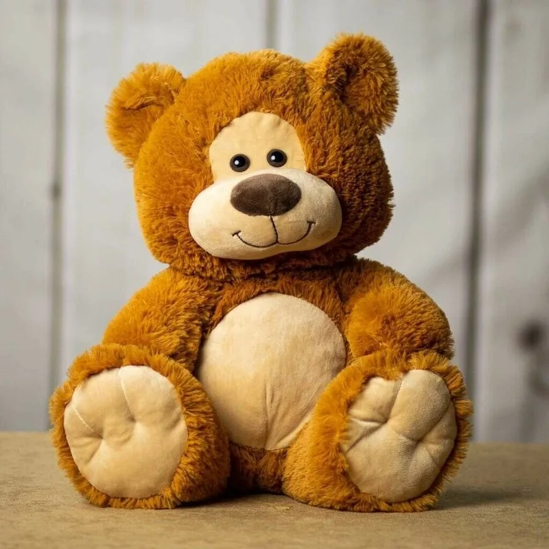 

14 Inch Brown Smiling Plush Teddy Bear Stuffed Animal Toy Gift NEW Super Soft Stuffed Animals Plush Doll