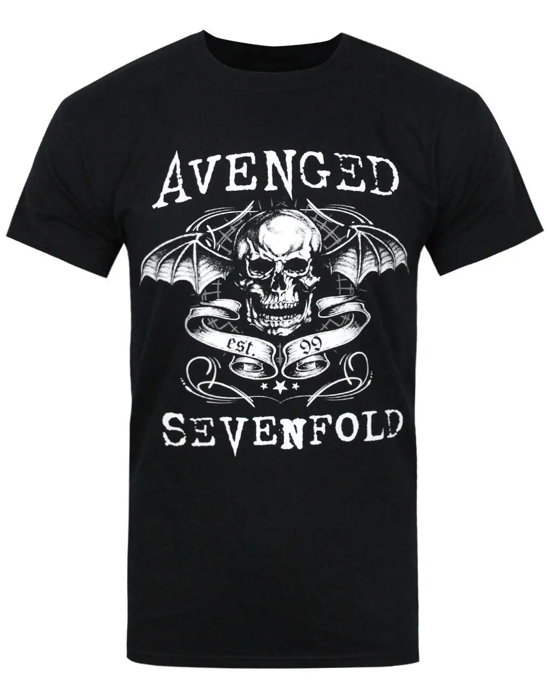 AVENGED SEVENFOLD череп A7X Совершенно новая футболка S-3XL GRIMREAPER смерти металл рок футболки