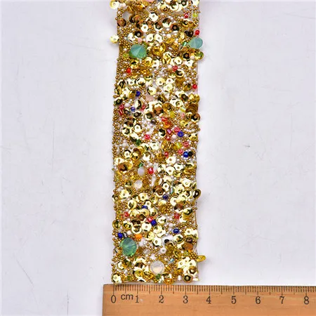 3.5cm width 1 ярд/Лот, стразы с горячей фиксацией, цветные каменные ленты для свадебного украшения, свадебная аппликация, ширина 1-2 см, аксессуары для рукоделия, Grament - Цвет: 3.5cm width