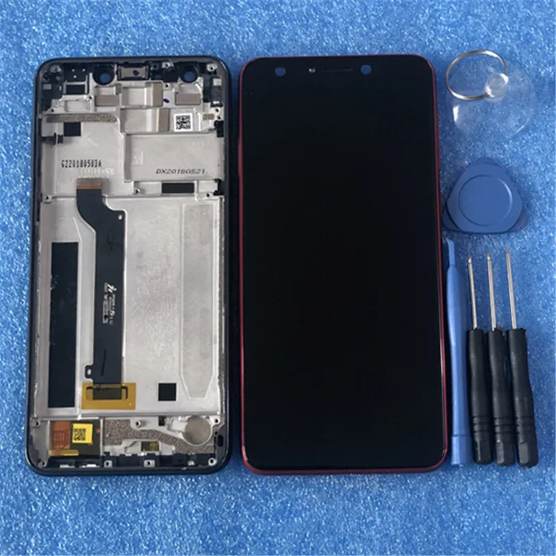 Axisinternational ЖК-экран для Asus ZenFone 5 Lite 5Q ZC600KL X017DA S630 SDM630 diaplay+ сенсорный дигитайзер с рамкой