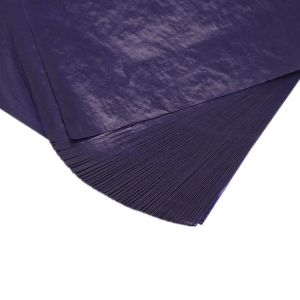 100 шт. тонкий школьный трансферный графитовый копировальный карбоновый бумажный