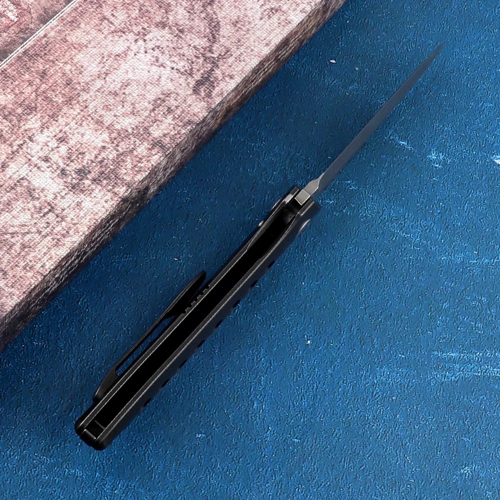 Складной нож медведь коготь Летающая акула лезвие s35vn титановая ручка карманный