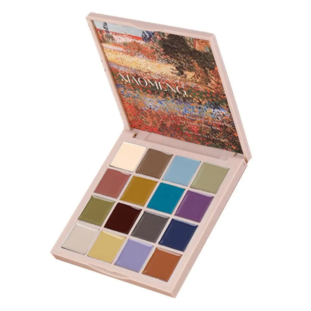 

16 Colors Nail Gel Palette Japanese Tank Phototherapy Soak Off UV LED Nail Polish Glue Jelly Color UV Nail Gel